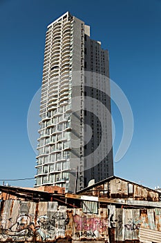 Progreso de nuevo el edificio 