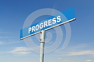 Progress signpost