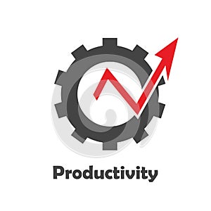 Progress vector icon on white isolated background. Layers grouped for easy editing illustration.