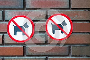 Prohibiting signs for use of public buildings