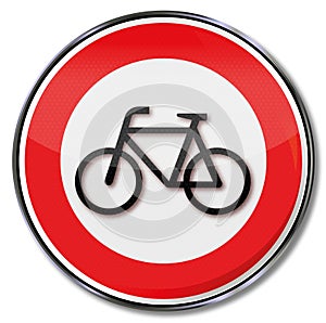 Prohibition for bikes