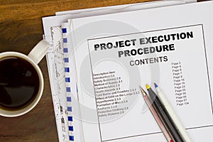 Projct execution pocedure