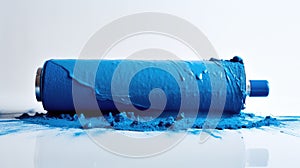 project blue paint roller