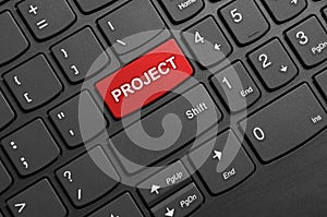 Project button key