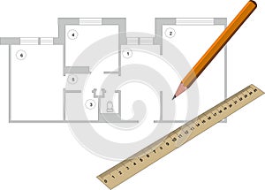 Project design concept vector