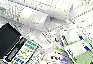 Project drawings and money