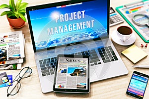 Project management concept