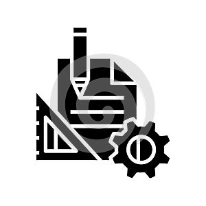 Project Management icon, vector illustration