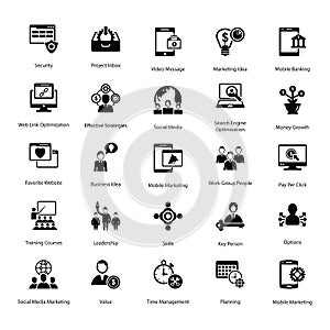 Project Management Icons Bundle