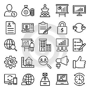 Project management Isolated Vector Icon