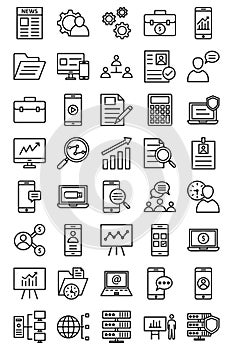 Project management Isolated Vector Icon