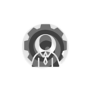 Project management vector icon