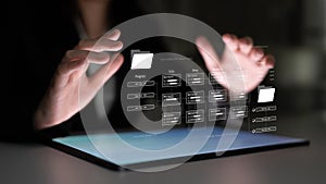 Project Management Workflow and Task Progress Tracking Latch