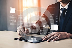 Project Management Workflow and Task Progress Tracking Vouch