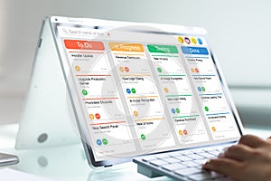 Project Manager Using Agile Software