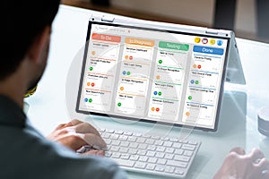 Project Manager Using Agile Software