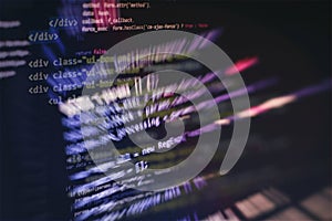 Project managers work new idea. WWW software development. Mobile app developer. Innovative startup project. Website programming