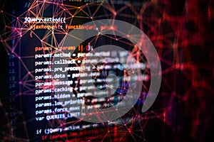 Project managers work new idea. WWW software development. Mobile app developer. Innovative startup project. Website programming