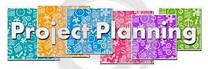 Project Planning Business Texture Colorful Blocks
