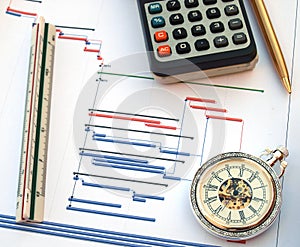 project`s time chart