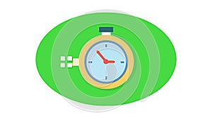 Project Timeline Deadline Management, Time Efficiency, vector design Generative AI