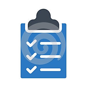 Project glyph colour vector icon