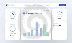 Projectflow Dashboard UI