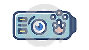 Projector Camera Device Technology Vector, vector design Generative AI