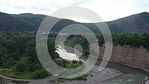 ProjeRussia. Western Caucasus. The Belaya River in the village of Kamennomostky.t sans titre 1