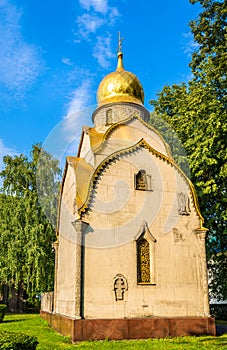 The Prokhorovs' chapel-shrine at Novodevichy Convent - Moscow, R