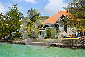 Promenade in Bequia, Caribbean