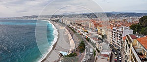 Promenade des Anglais, Nice, Cote d'Azur, France