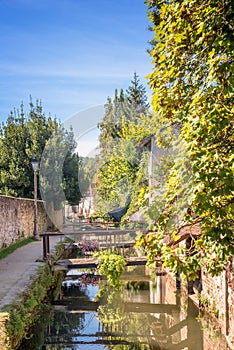 Promenade des Petits Ponts, in Chevreuse, France