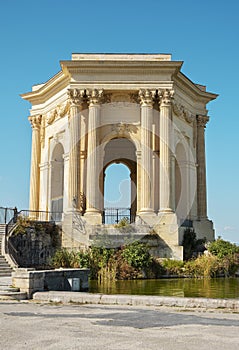 Promenade du Peyrou in Montpellier, France