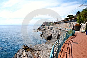 Promenade of Genoa Nervi