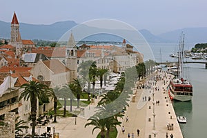 Promenade. Trogir. Croatia