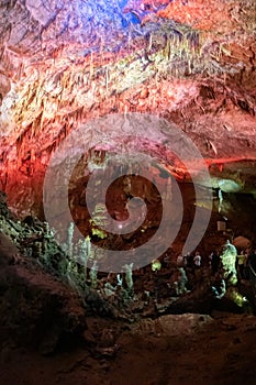 Prometheus Cave also Kumistavi Cave near Tskaltubo in the Imereti region, Georgia