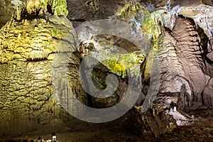 Prometheus Cave Natural Monument - largest cave in Georgia with petrification waterfalls photo