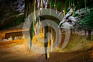 Prometheus Cave at Tskaltubo, the Imereti region of Georgia.