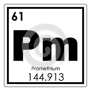 Promethium chemical element