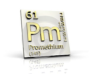 Promethium form Periodic Table of Elements