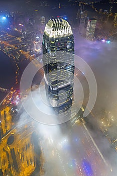 A prominent landmark on Hong Kong Island photo