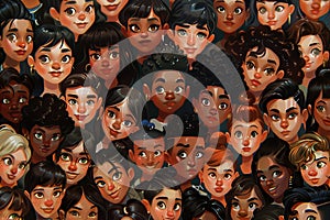 Promote diversity and inclusion with this vibrant image celebrating unity and equality