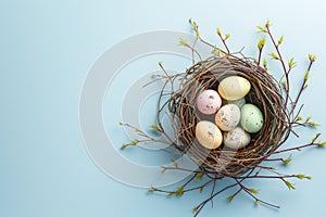 Promote your brand with Easter eggs.Ia art