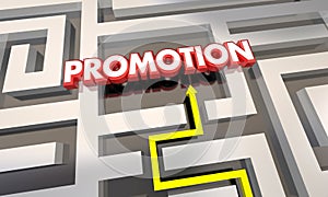 Promotion Job Raise Career Advancement Maze