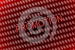 Promotion sale