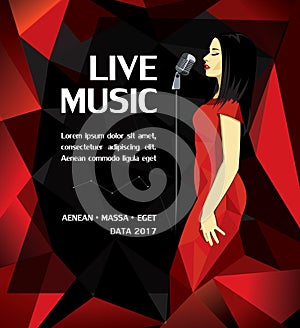 Promotional Musical Performance Poster