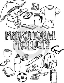 Promotional products doodle