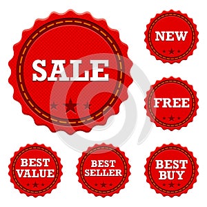 Promotional Sale Stickers photo