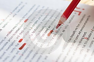 Proofread, edit, and correct grammar mistake